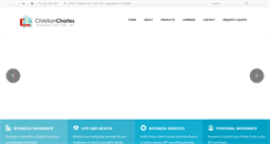 Desktop Screenshot of christiancharlesinsurance.com